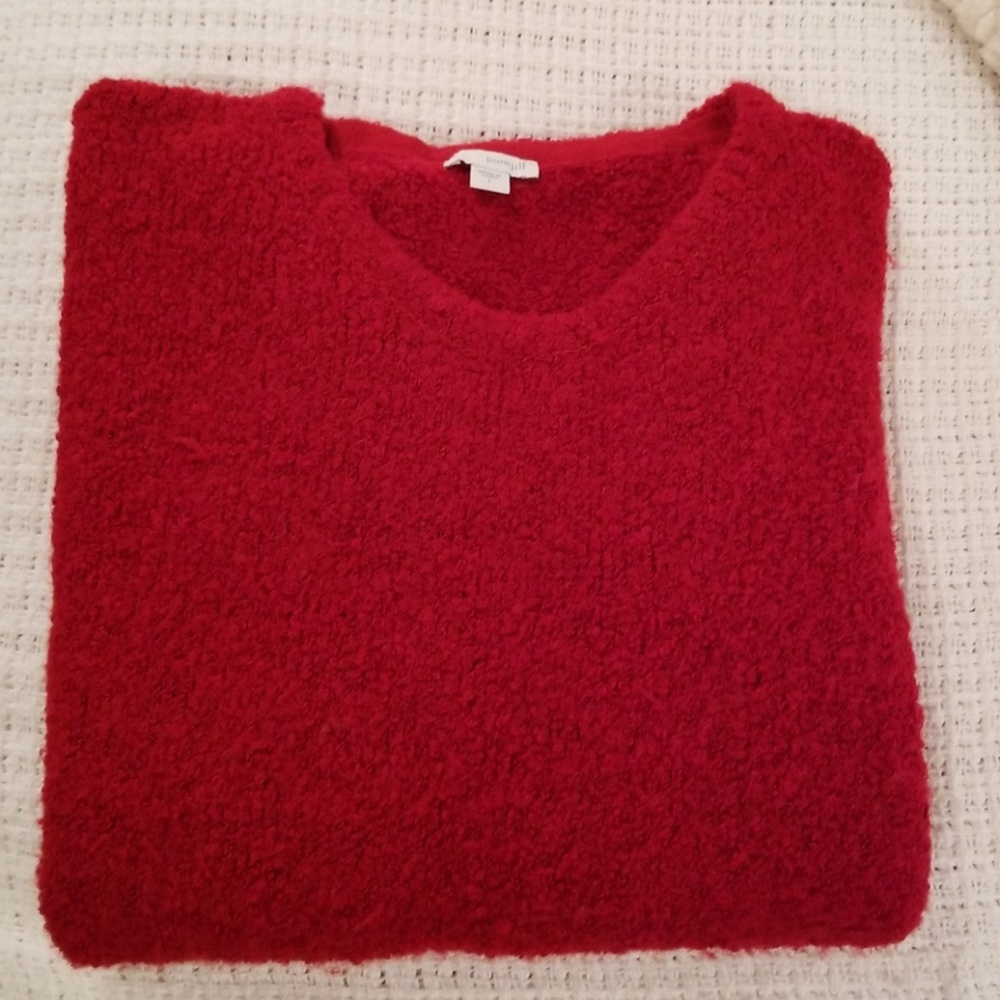 J. Jill pure jill red sweater